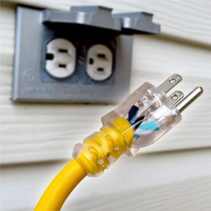 100 Foot SJTW Long Extension Cord