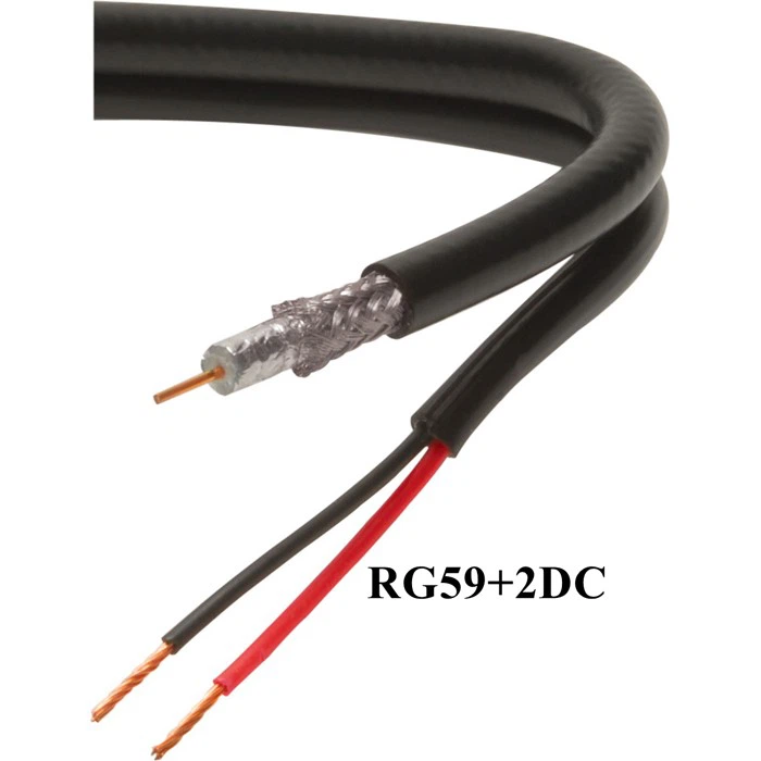 Coaxial RG6 2C Power Cable